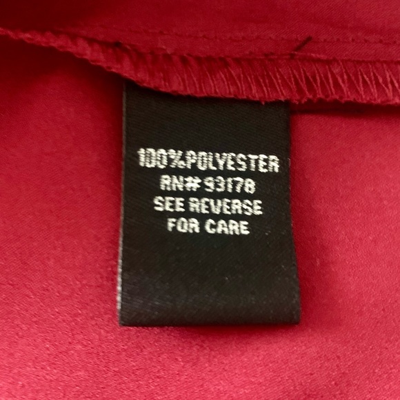 Catherine Malandrino Women’s Red Top - Picture 6 of 8